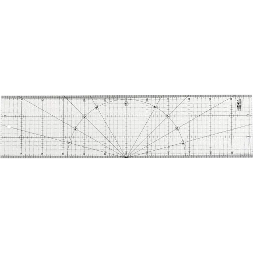 OLFA 150 х 600 мм, разметочная метрическая линейка (OL-MQR-15x60)