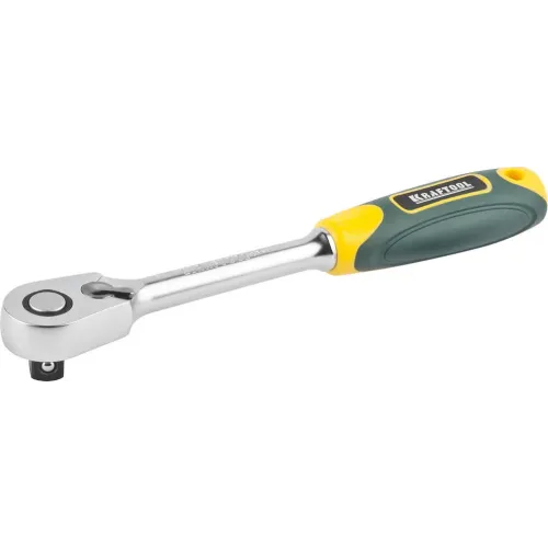 KRAFTOOL 1/2″, 60 зубцов, трещотка для торцовых головок, Pro (27794-1/2)