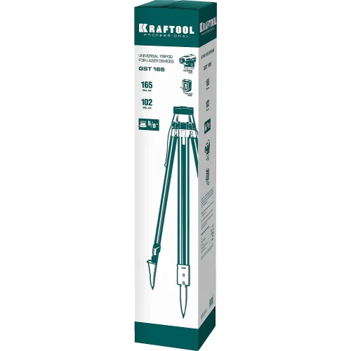 KRAFTOOL GST 165, геодезический штатив (34732)