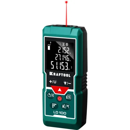 KRAFTOOL LD-100, 100 м, лазерный дальномер (34765)