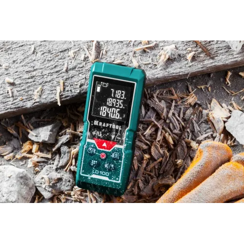 KRAFTOOL LD-100, 100 м, лазерный дальномер (34765)