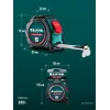 KRAFTOOL AutoStop 5м х 19мм, профессиональная рулетка с автостопом (3412-5-19)