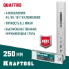 KRAFTOOL QUATTRO, 250 мм, 4 положения, складной столярный угольник (3444)