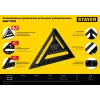 STAYER 305 мм, 5-в-1, универсальный кровельный угольник, Professional (34306-30)
