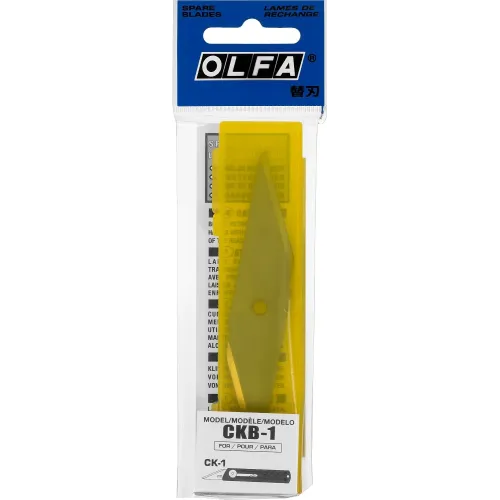 OLFA 18 мм, 2 шт, лезвия для ножа OL-CK-1 (OL-CKB-1)