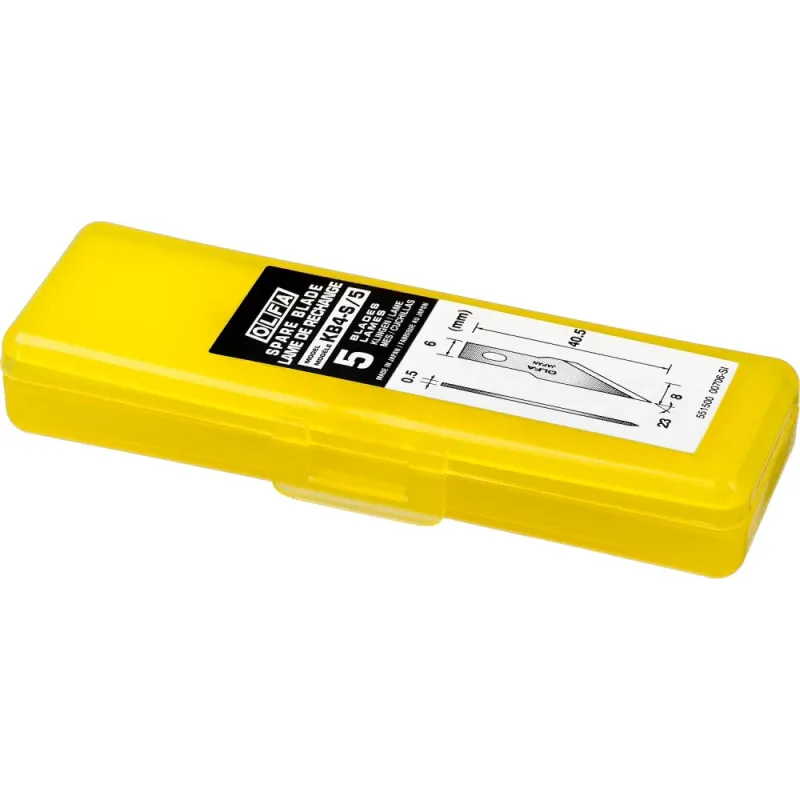 OLFA 6 мм, для ножа, перовые лезвия (OL-KB4-S/5)
