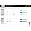 STAYER T118A, 2 шт, 50 мм / 1.2 мм, T-хвост., HSS сталь, по металлу толщиной 1.5-2 мм, полотна для лобзика, Professional (15993-1.4)