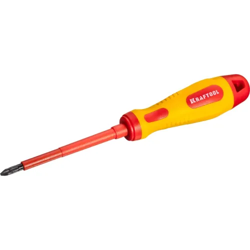 KRAFTOOL PH2 х 100 мм, высоковольтная отвертка (250084-2-100)