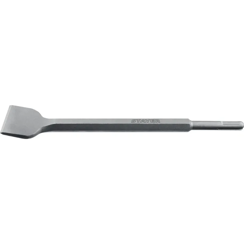 STAYER Gorilla Force, 40 х 250 мм, SDS-Plus, плоское изогнутое зубило, Professional (29354-40-250)