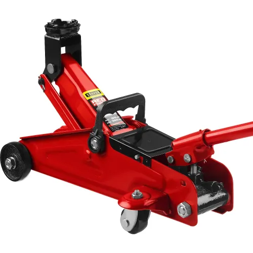 STAYER R-22 RED FORCE, 2 т, 125 - 320 мм, подкатной домкрат для легковых а/м, Professional (43152-2)