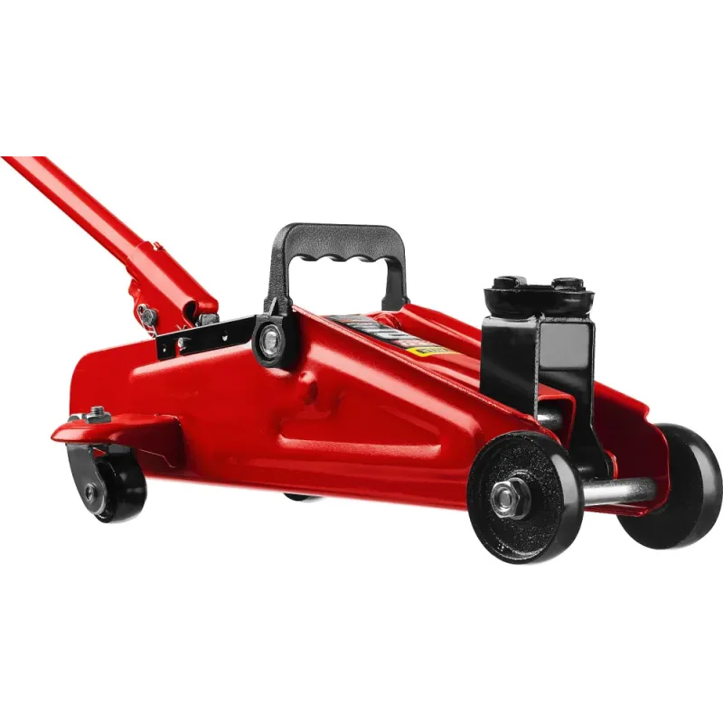 STAYER R-22 RED FORCE, 2 т, 125 - 320 мм, подкатной домкрат для легковых а/м, Professional (43152-2)