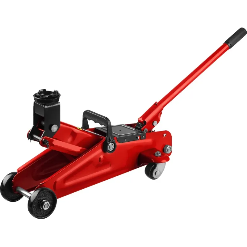 STAYER R-22 RED FORCE, 2 т, 125 - 320 мм, подкатной домкрат для легковых а/м, Professional (43152-2)