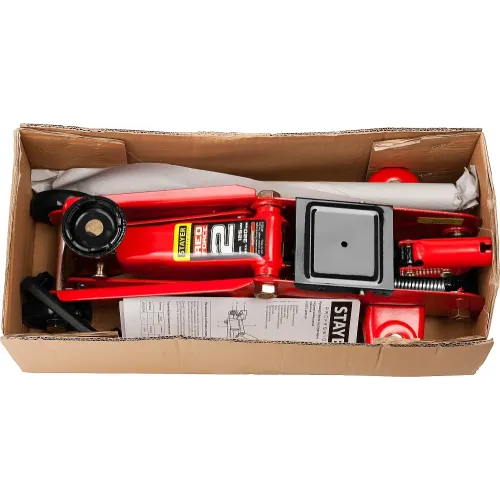 STAYER R-22 RED FORCE, 2 т, 125 - 320 мм, подкатной домкрат для легковых а/м, Professional (43152-2)