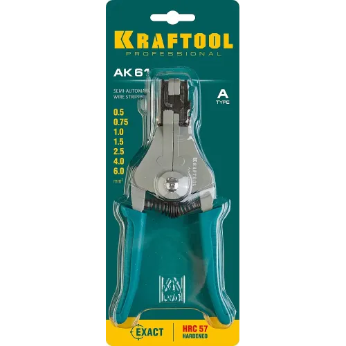 KRAFTOOL АК-5, 0.5 - 6 мм2, полуавтоматический стриппер (22683)