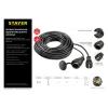 STAYER RC-315, КГ, 3 x 1.5 мм2, 30 м, 3700 Вт, IP44, силовой удлинитель-шнур (55026-30)