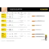 STAYER T101BR, 2 шт, 75 мм / 2.5 мм, T-хвост., HCS сталь, обратный рез по ламинату/фанере, полотна для лобзика, Professional (15991-2.5)