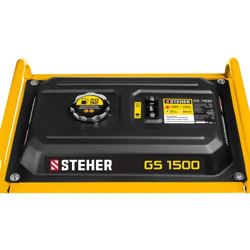 STEHER 1200 Вт, бензиновый генератор (GS-1500)