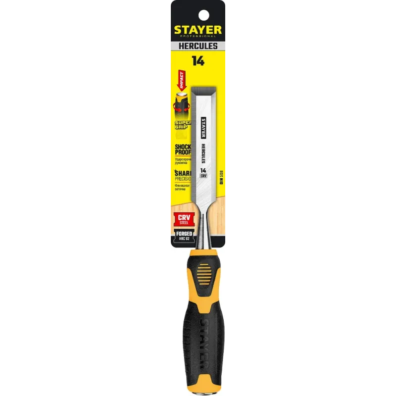 STAYER Hercules, 14 мм, стамеска-долото, Professional (18205-14)