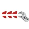 KRAFTOOL Vise-Wrench сменные защитные накладки на губки, для клещей 180 мм, набор из 3-х пар (22066-S3)