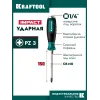 KRAFTOOL IMPACT PZ 3, сквозной стержень Cr-Mo, Ударная отвертка (250035-3)