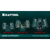 KRAFTOOL GRAND-131, 131 предм., (1/2″+1/4″), универсальный набор инструмента (27978-H131)