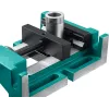 KRAFTOOL 100 мм, трехсторонние, станочные сверлильные тиски (32716-100)