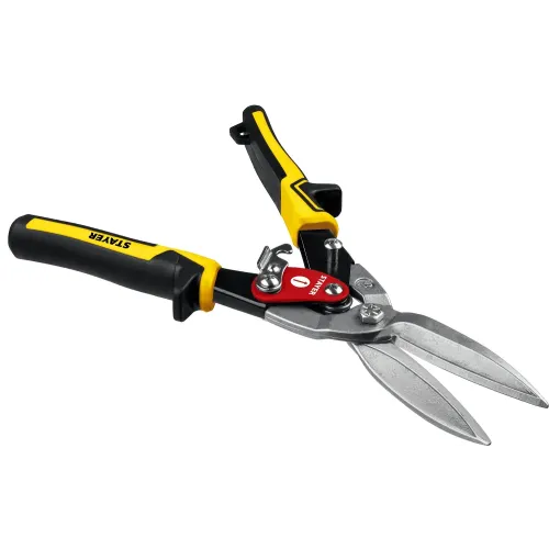 STAYER Cobra, 290 мм, прямые удлинённые ножницы по металлу (23055-29)