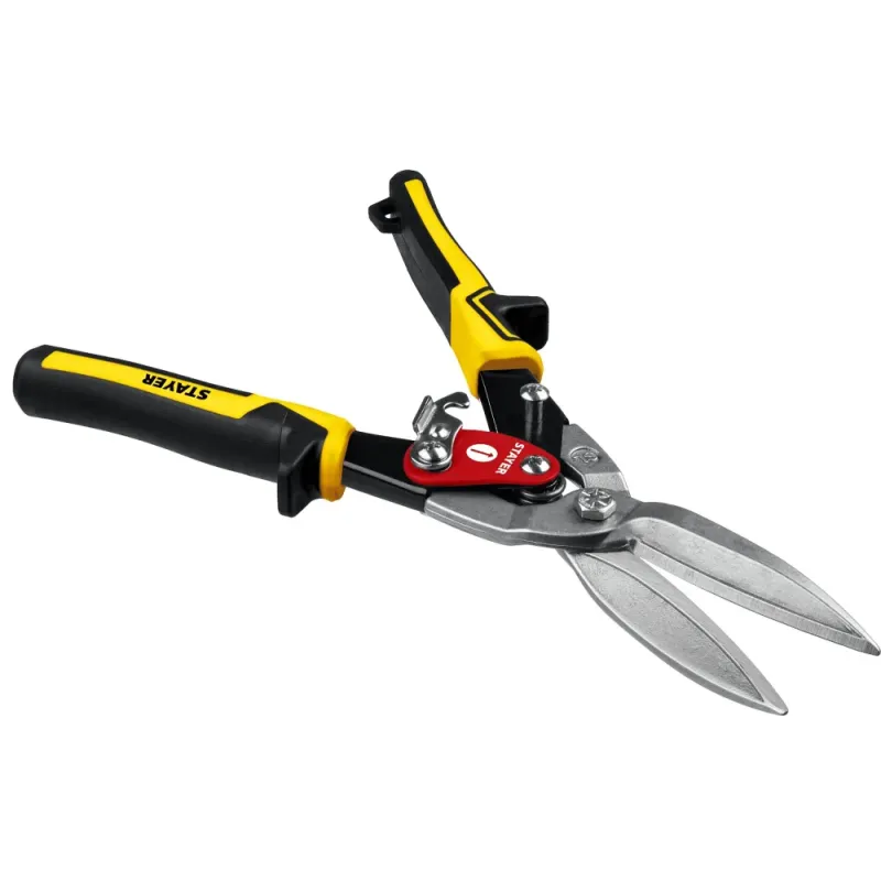 STAYER Cobra, 290 мм, прямые удлинённые ножницы по металлу (23055-29)