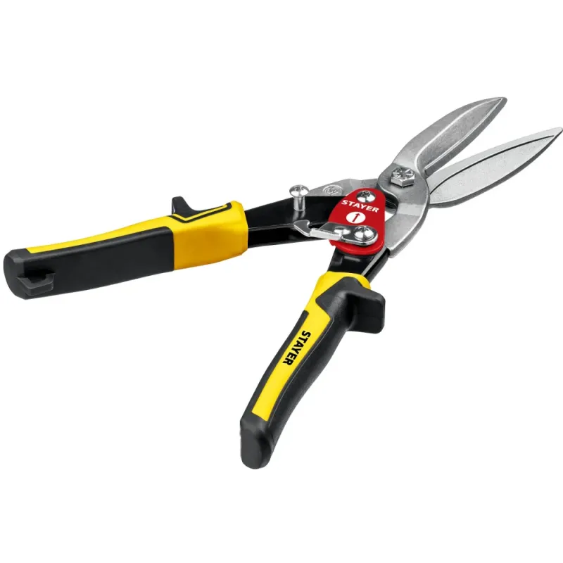 STAYER Cobra, 290 мм, прямые удлинённые ножницы по металлу (23055-29)