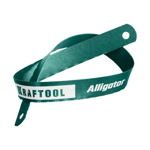 KRAFTOOL Alligator-32, 32 TPI, 300 мм, биметаллическое гибкое полотно по металлу (15942-32)