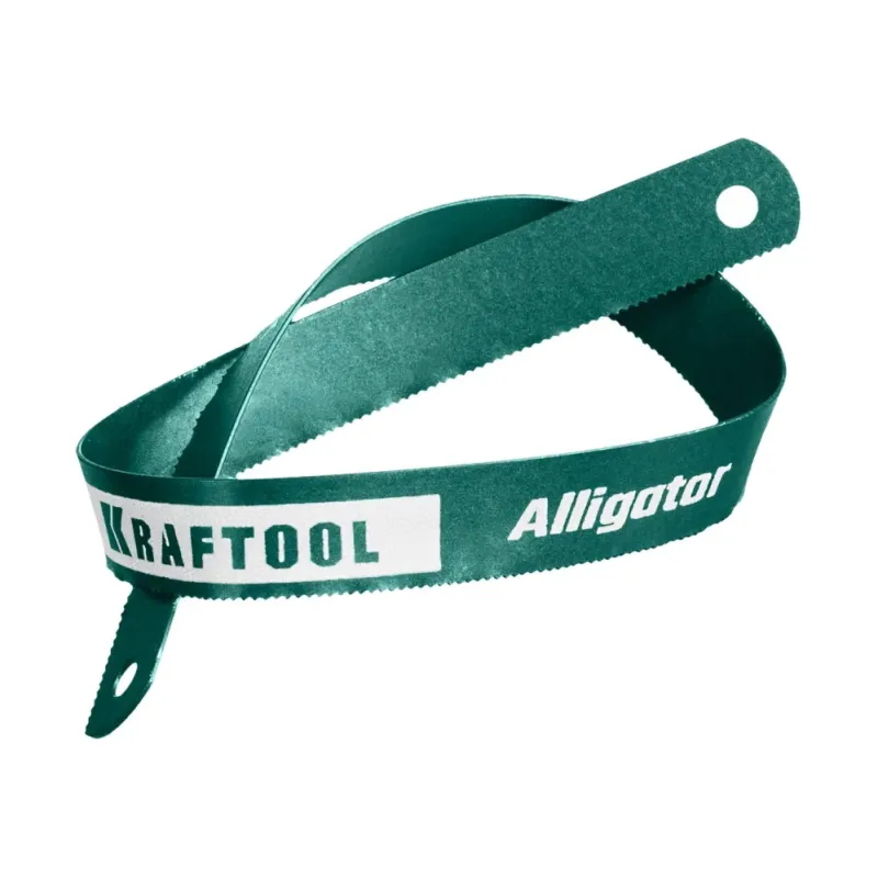 KRAFTOOL Alligator-32, 32 TPI, 300 мм, биметаллическое гибкое полотно по металлу (15942-32)