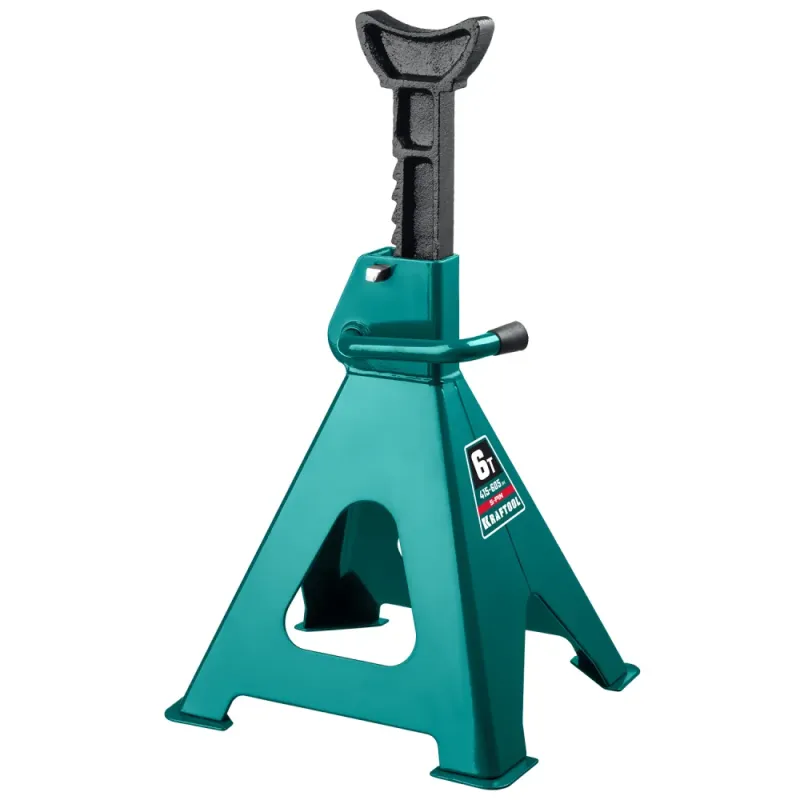 KRAFTOOL S-PIN, 6 т, 390 - 605 мм, усиленная страховочная подставка со штифтом (43465-6)