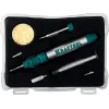 KRAFTOOL SolderGas, 70 B, 30 - 70 Вт, 1300°С, горелка, фен, набор 8 в 1, газовый паяльник (55504-H8)