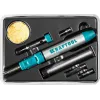 KRAFTOOL SolderGas, 70 B, 30 - 70 Вт, 1300°С, горелка, фен, набор 8 в 1, газовый паяльник (55504-H8)