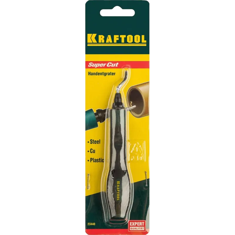 KRAFTOOL Universal, гратосниматель для зачистки граней труб и листов (23440)