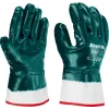KRAFTOOL HYKRAFT Heavy Duty - особопрочные, L (9), с крагой, нитриловое покрытие, высокая защита от нефтепродуктов, перчатки (11288-L)