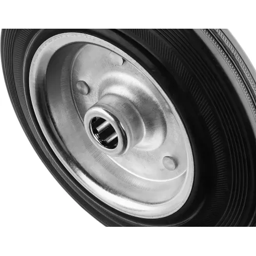 ЗУБР d 100 мм, г/п 70 кг, игольчатый подшипник, резина/металл, колесо, Профессионал (30936-100)