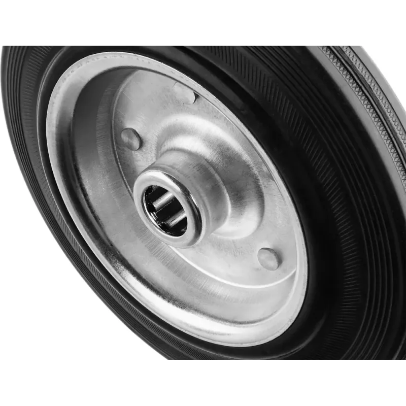 ЗУБР d 100 мм, г/п 70 кг, игольчатый подшипник, резина/металл, колесо, Профессионал (30936-100)