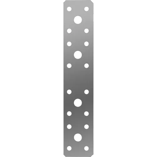 ЗУБР КП-2.0, 180 x 35 x 2 мм, цинк, крепежная пластина (310236-180-35)