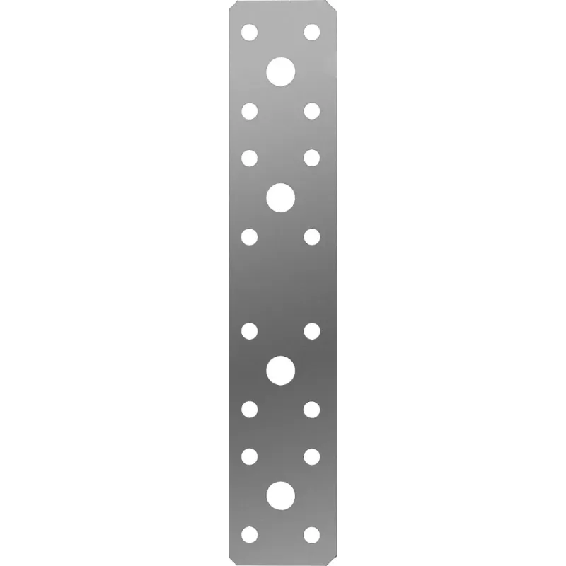 ЗУБР КП-2.0, 180 x 35 x 2 мм, цинк, крепежная пластина (310236-180-35)