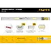 STAYER GRAND 3 м, точность 1 мм/м, 2 глазка, Правило с уровнем и ручками, (10752-3.0)