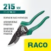RACO 142C, 215 мм, с алюминиевыми рукоятками, плоскостной секатор (4206-53/142C)