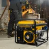 Генератор бензиновый GE-7900, 6,5 кВт, 220В/50Гц, 25 л, ручной старт Denzel