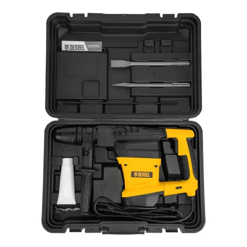 Перфоратор электрический RHVB-1300-40, SDS-Max, 1300 Вт, 10 Дж, 2 реж. Denzel