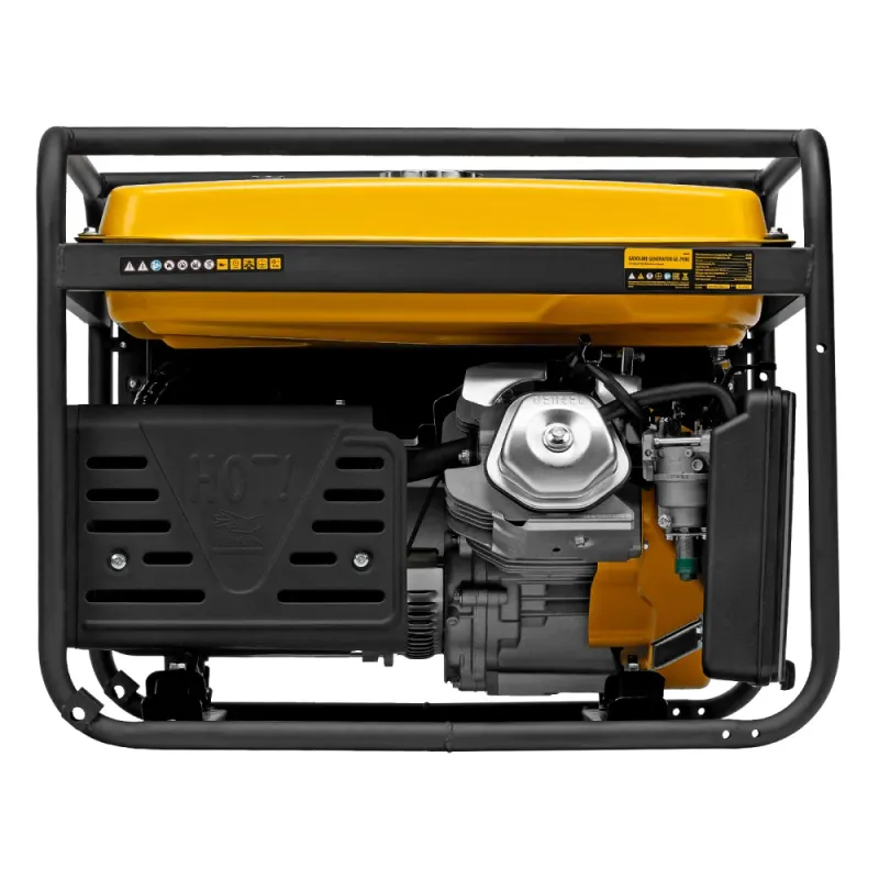 Генератор бензиновый GE-7900, 6,5 кВт, 220В/50Гц, 25 л, ручной старт Denzel