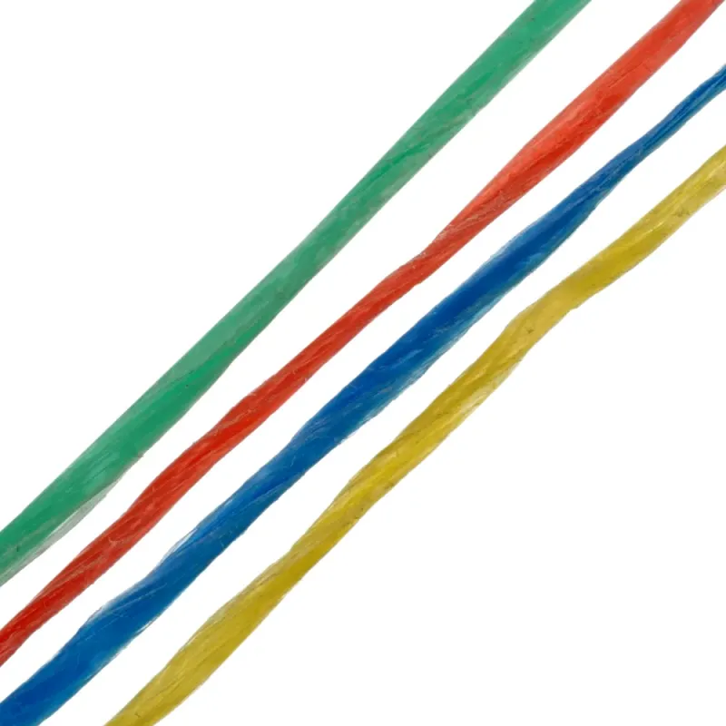 Набор шпагатов полипропиленовых, 6 шт., 2 мм, L 60 м, MIX цветов, Россия Сибртех