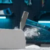 Молоток слесарный, 400 г, квадратный боек, фибергласовая обрезиненная рукоятка Gross
