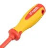 Отвертка Insulated до 1000 В, PH0x75 мм, CrMo, 2к рукоятка Matrix