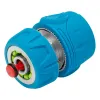 Соединитель быстросъемный 1/2", аквастоп, алюминий, TPR, LUXE Palisad