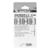 Заклепки 3.2 х 8 мм RAL 8017, темно-коричневые, 50 шт Matrix